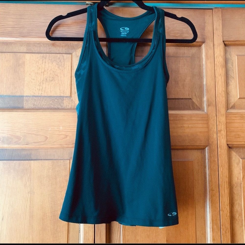 C9 Champion Built in Camo Bra Tank Top-XS